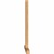 Ekena Millwork Portland Timber Gable Bracket, Western Red Cedar, 108"W x 63"H x 3 1/2"D x 3 1/2"F, 14/12 Pitch GBW108X63X0404POR00SWR - alternate 5